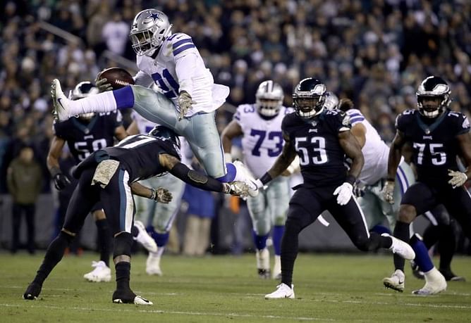 Elliott takes giant leap needed to lift Cowboys past Eagles
