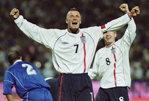 Other England players like David Beckham were never given this kind of opportunity for a send-off