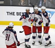 Foligno scores 2 goals, Blue Jackets top Sharks 4-1