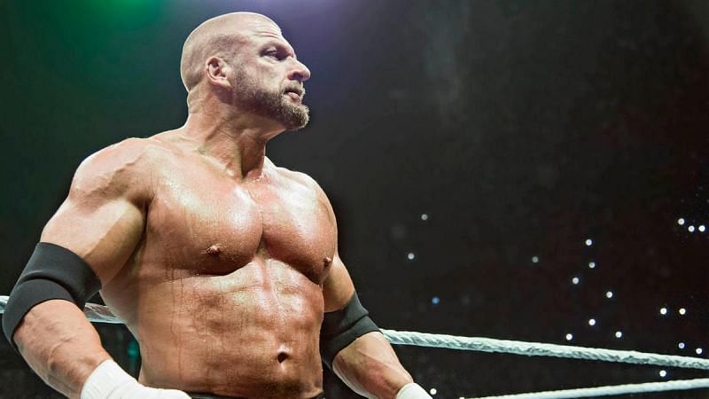 Triple H suffered a pectoral injury at Crown Jewel