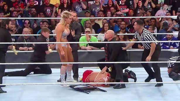 Flair decimates Rousey at Survivor Series