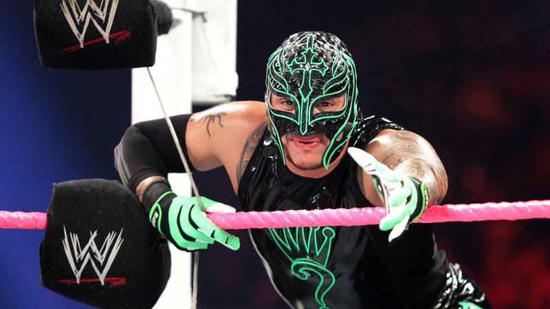 Rey Mysterio could save some wear and tear in tag matches.