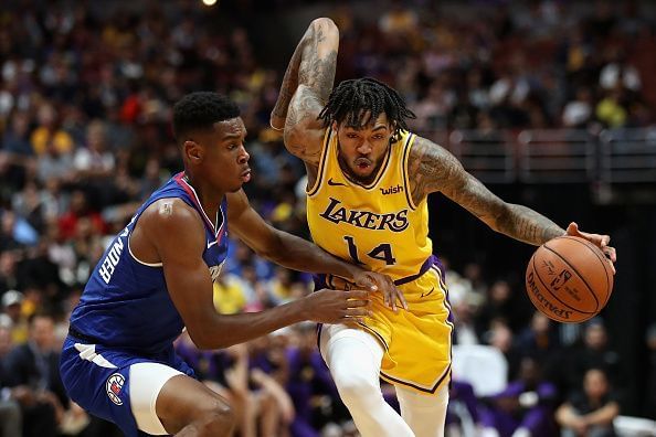 Ingram was the Los Angeles Lakers' first pick in the 2016 NBA draft