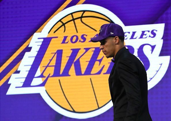 Los Angeles Lakers drafted Ball in the 2017 NBA Draft