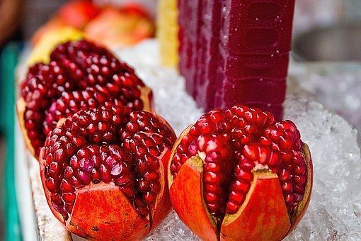 Pomegranate helps to battle diseases.