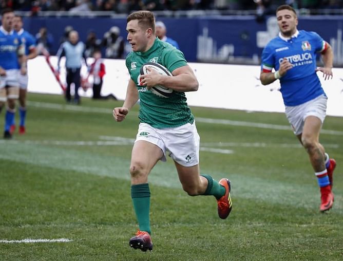 Ireland recall big guns for Pumas and keep Larmour