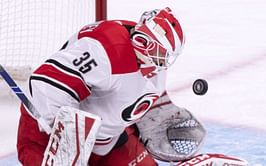 McElhinney makes 48 saves, Hurricanes beat Canadiens 2-1
