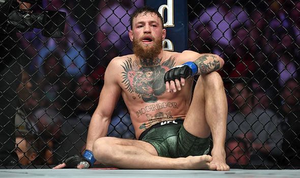 McGregor is despondent following his fourth-round defeat to Khabib