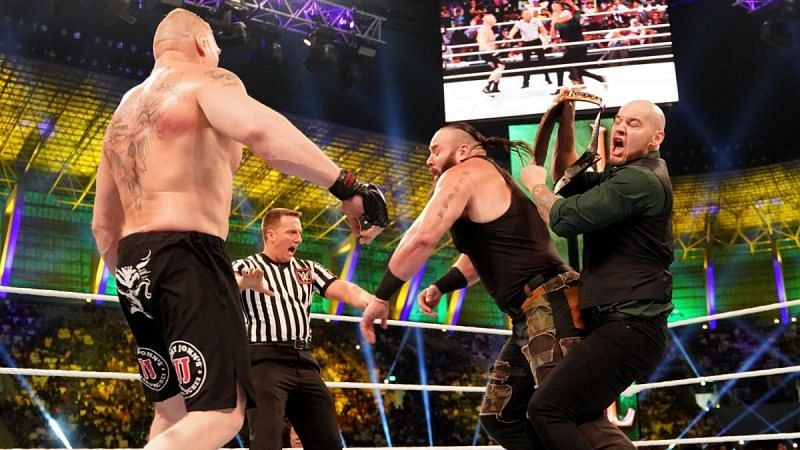 Why did the RAW constable help Lesnar become Universal Champion?