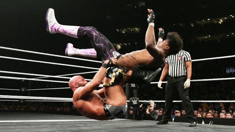This was The Velveteen Dream&#039;s first ever NXT Championship opportunity.