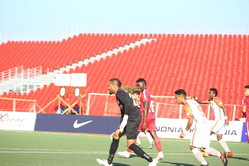 Gurpreet Singh, the Aizawl FC goalkeeper