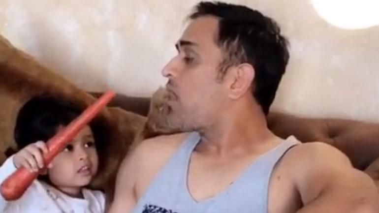 MS Dhoni and Ziva rocked the internet with their latest video