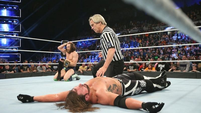 Daniel Bryan won the WWE Title off AJ Styles this week