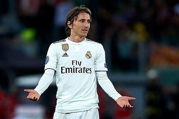 Tough times for Luka Modric and Real Madrid