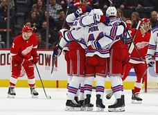 Red Wings rally past Rangers 3-2 in OT