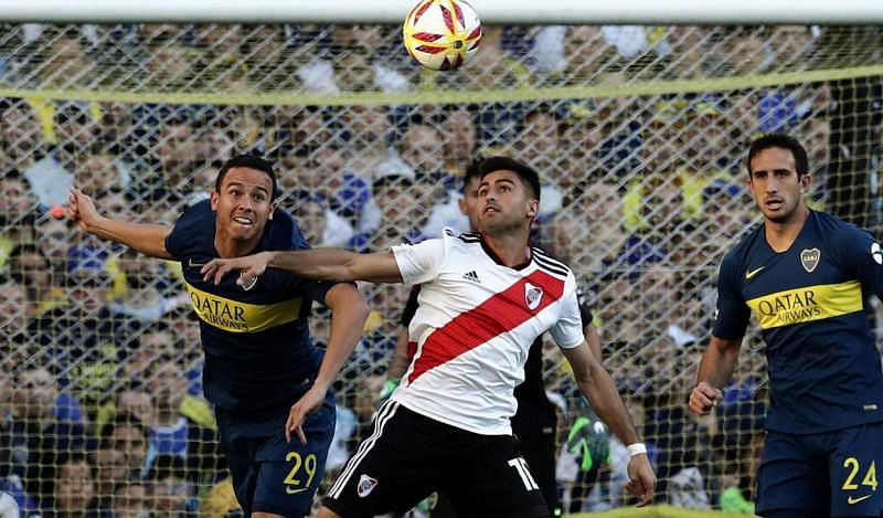 The Superclasico rivals will do battle in the Copa Libertadores final