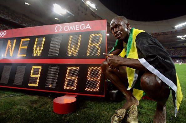 Bolt is an athletics legend