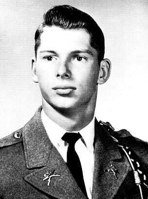 A young McMahon in the army