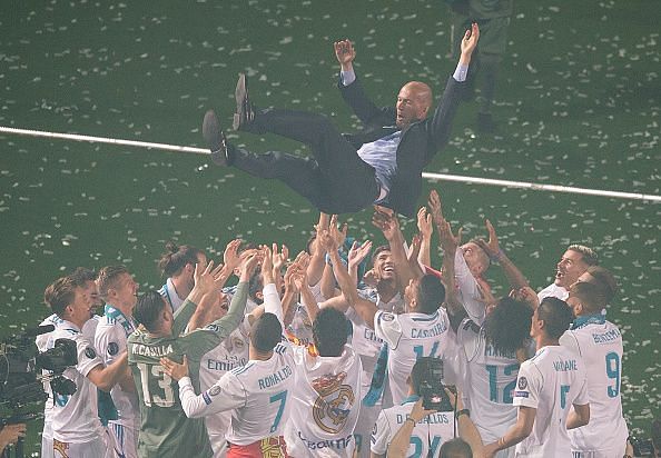 Real Madrid players respect Zidane and consider him as one of the greatest