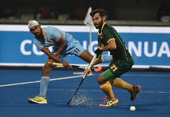 Mandeep Singh scored the opening goal for India