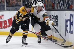 Halak shuts down Golden Knights in Bruins' 4-1 win