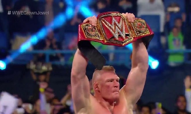 Lesnar is the new Universal Champion