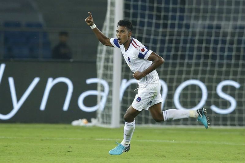 The Delhi Dynamos centre-back scored a stunner against FC Pune City