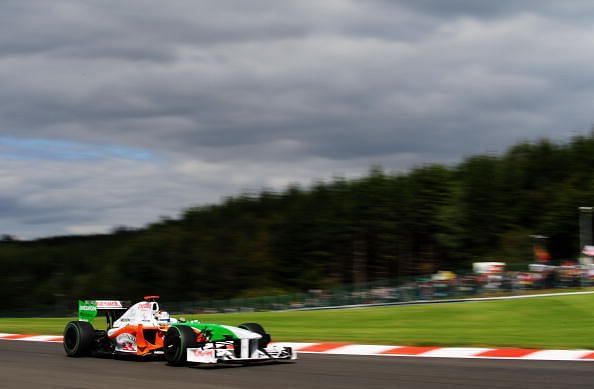 Fisichella secured Force India's first podium