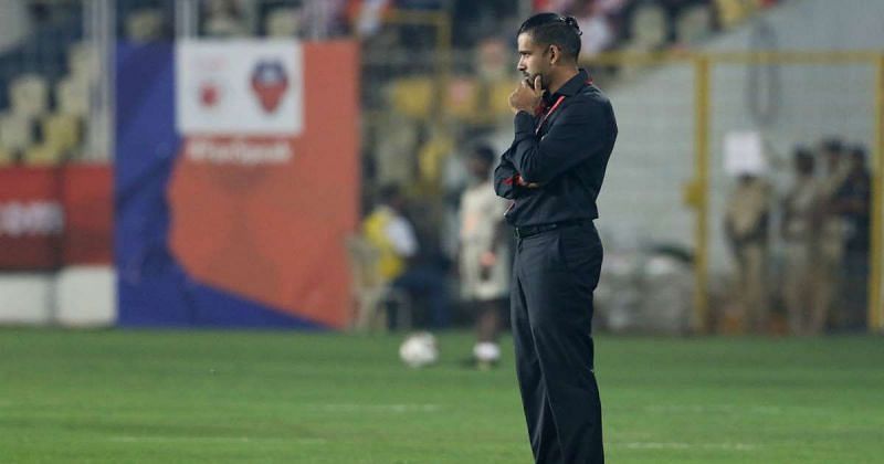 Pradyum Reddy was appointed as the head coach of FC Pune City midway in the season (Image Courtesy: ISL)