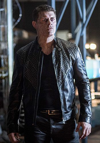 Rhodes was a villain on  Arrow