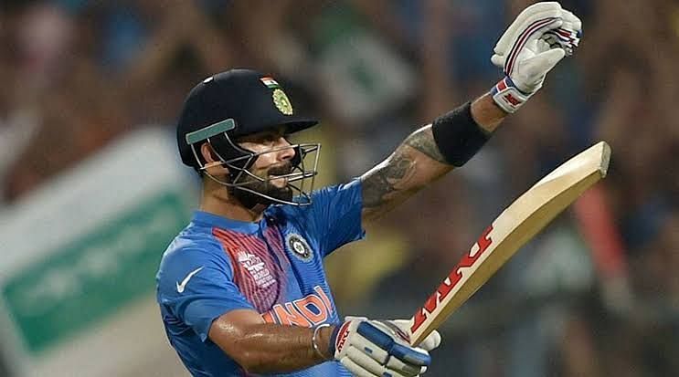 Kohli propelled India to victory against Pakistan in the 2016 World T20