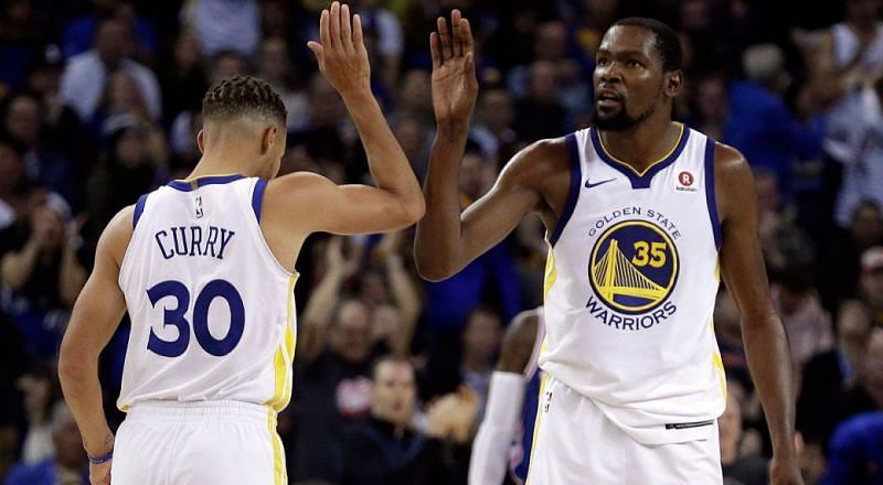 Durant and Curry have been on fire to start the season