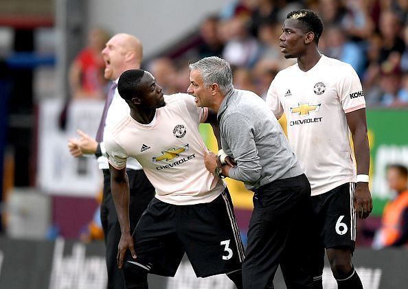 It looks highly unlikely that Jose Mourinho will ever go back to Eric Bailly