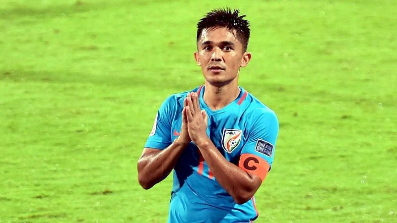 Sunil Chhetri will miss the Jordan friendly due to an ankle injury