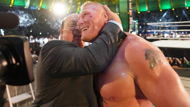 What will Paul Heyman have to say following Lesnar&#039;s victory?
