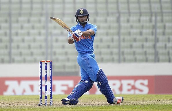 Rishabh Pant has opened for India U19 and Delhi