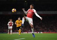 Aubameyang has been banging in some quality goals this season, but when it comes to easy tap-ins or not so difficult goals, he is found wanting