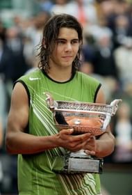 French Open 2005 winner Rafael Nadal