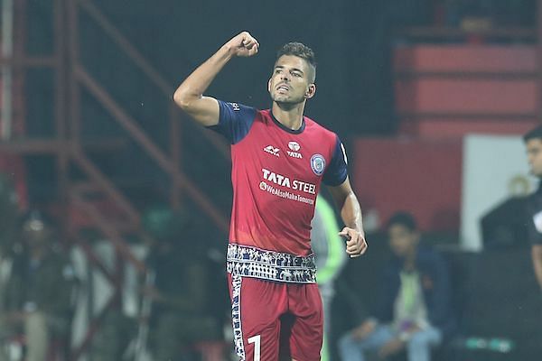 Morgado put Jamshedpur into the lead with a stunning strike [Image: ISL]
