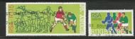 Stamps issued by South Africa on 1995 Rugby World Cup
