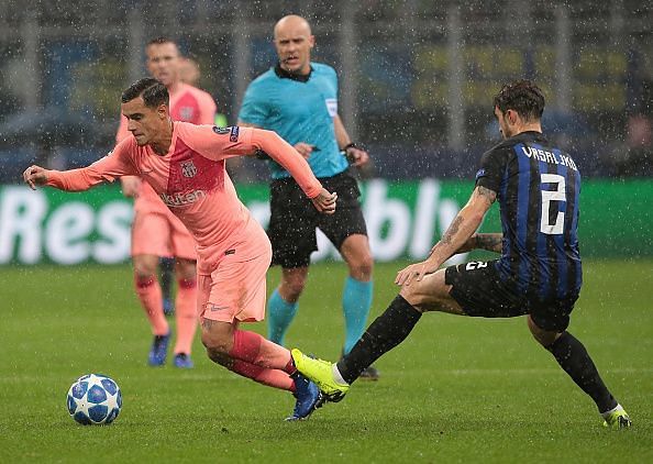 FC Internazionale v FC Barcelona - UEFA Champions League Group B