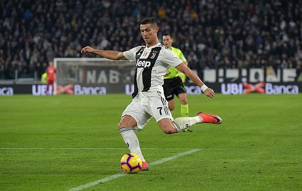 Ronaldo scores as easily as he drinks water, says Paul Pogba