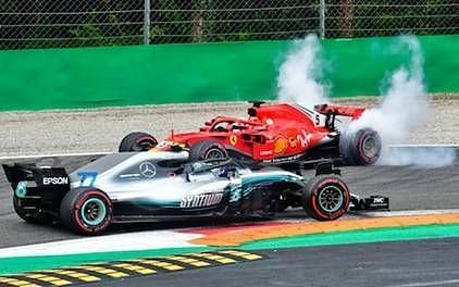 Another crash for Vettel