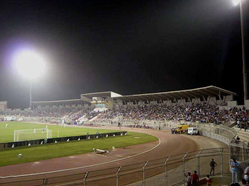 The game will be played under floodlights in the King Abdullah Stadium