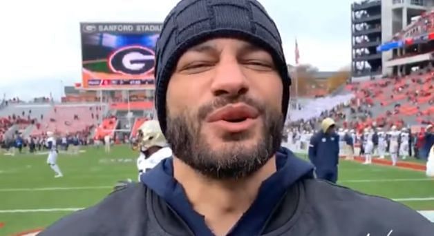 roman reigns in georgia football team