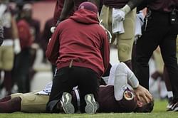 Redskins lose Smith for season to broken leg; Mariota hurt