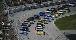 The Latest: Harvick gets Cup title shot with win at Texas