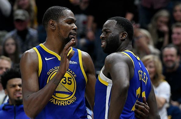 Green and Durant got into it during their game against the Clippers