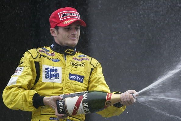 Fisichella got the first win of his F1 career in extremely unlikely circumstances