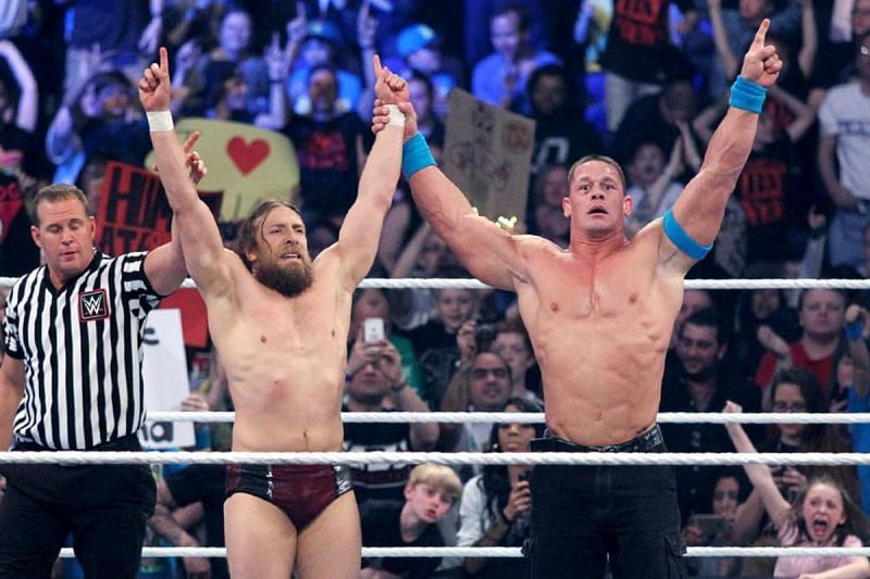 Daniel Bryan and John Cena withdrew from the event